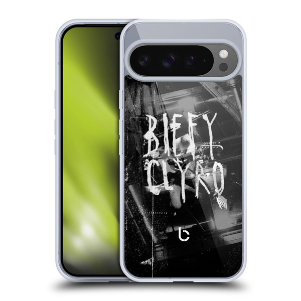 Biffy Clyro Graphics Black White Soft Gel Case for Google Pixel 9 Pro XL