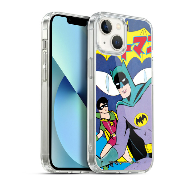 Batman DC Comics Bat-Manga! Comic Book Cover Soft Gel Case for Apple iPhone 13