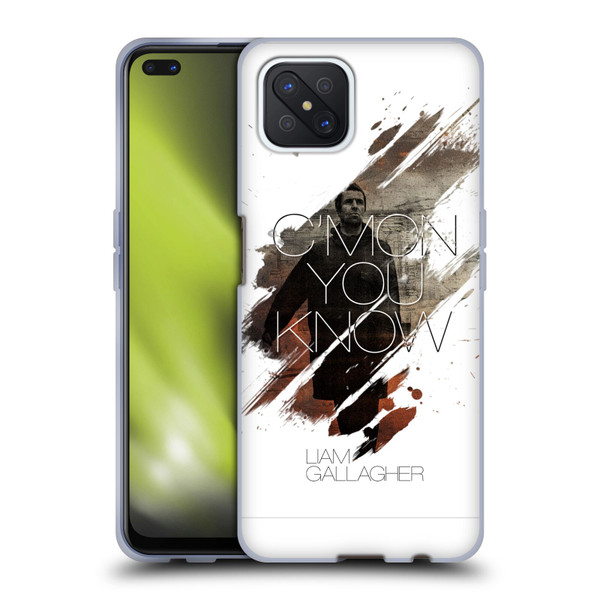 Liam Gallagher Graphics C'mon You Know Soft Gel Case for OPPO Reno4 Z 5G