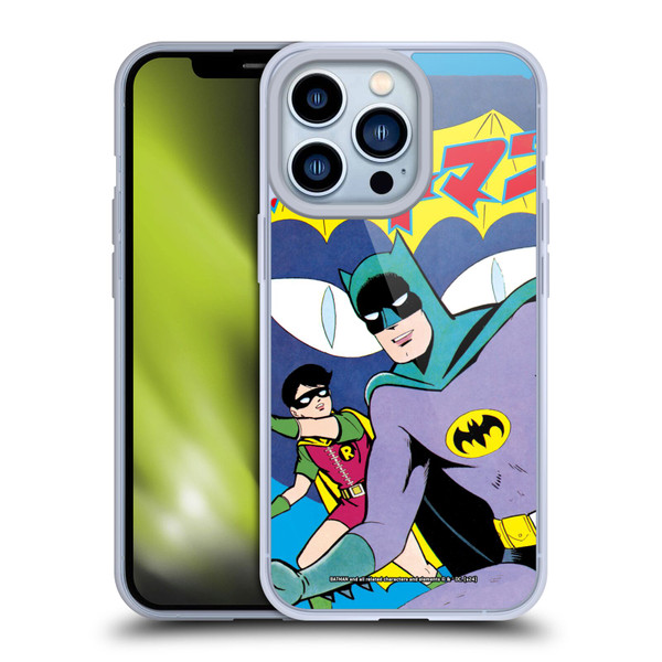 Batman DC Comics Bat-Manga! Comic Book Cover Soft Gel Case for Apple iPhone 13 Pro