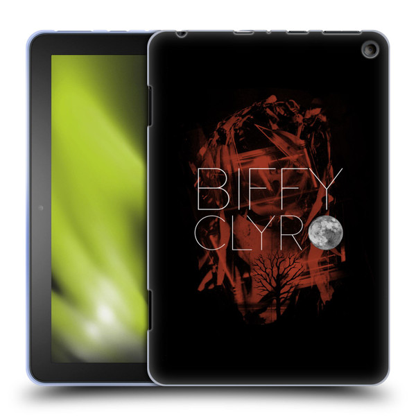 Biffy Clyro Graphics Red Soft Gel Case for Amazon Fire HD 8/Fire HD 8 Plus 2020