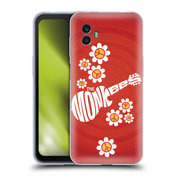 The Monkees Graphics Pattern In Red Soft Gel Case for Samsung Galaxy Xcover6 Pro/Pro2