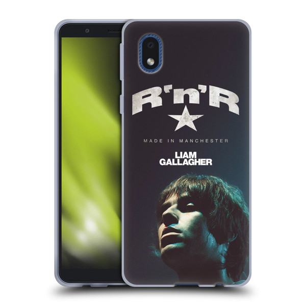 Liam Gallagher Graphics Rkid Soft Gel Case for Samsung Galaxy A01 Core (2020)
