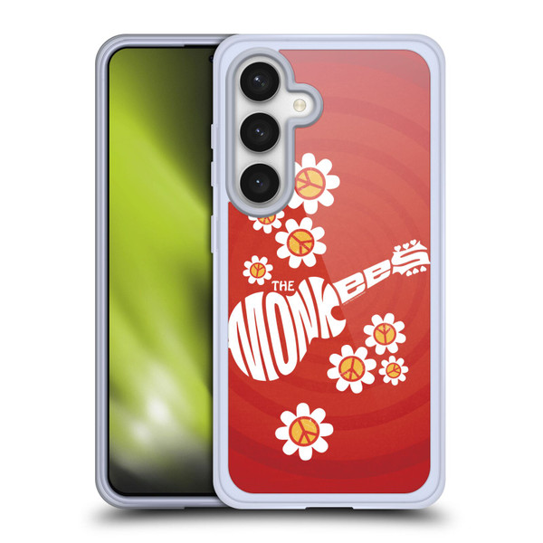 The Monkees Graphics Pattern In Red Soft Gel Case for Samsung Galaxy S24 5G