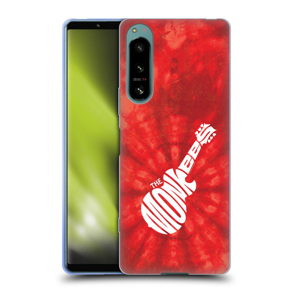 The Monkees Graphics Logo In Red Soft Gel Case for Sony Xperia 5 IV