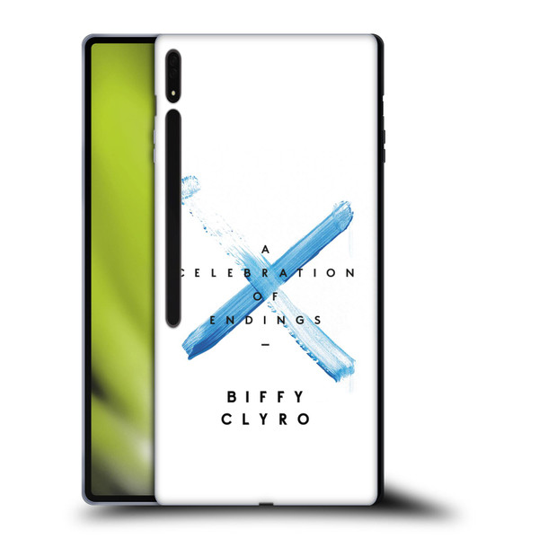 Biffy Clyro Graphics A Celebration Of Endings Soft Gel Case for Samsung Galaxy Tab S8 Ultra