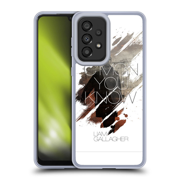 Liam Gallagher Graphics C'mon You Know Soft Gel Case for Samsung Galaxy A33 5G (2022)