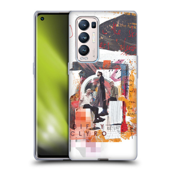 Biffy Clyro Graphics Band Art Soft Gel Case for OPPO Find X3 Neo / Reno5 Pro+ 5G