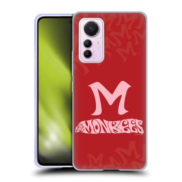 The Monkees Graphics Logotype Soft Gel Case for Xiaomi 12 Lite