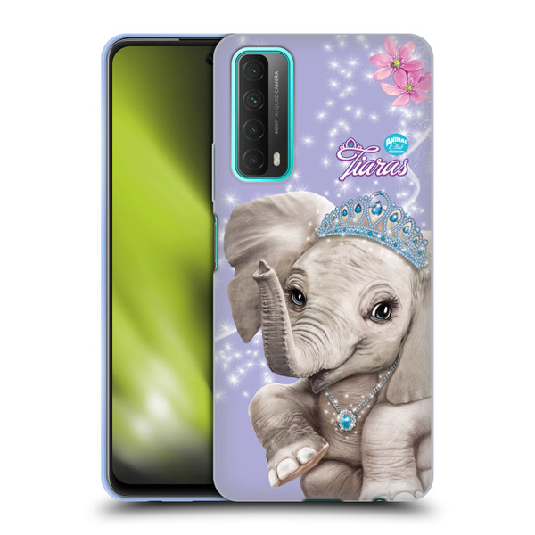 Animal Club International Royal Faces Elephant Soft Gel Case for Huawei P Smart (2021)