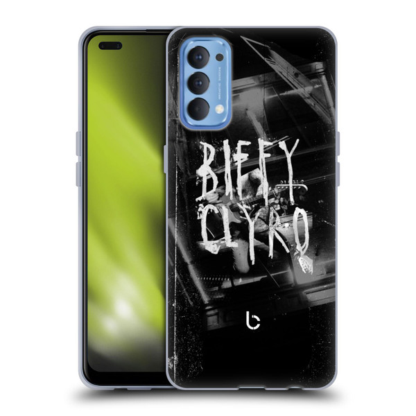 Biffy Clyro Graphics Black White Soft Gel Case for OPPO Reno 4 5G