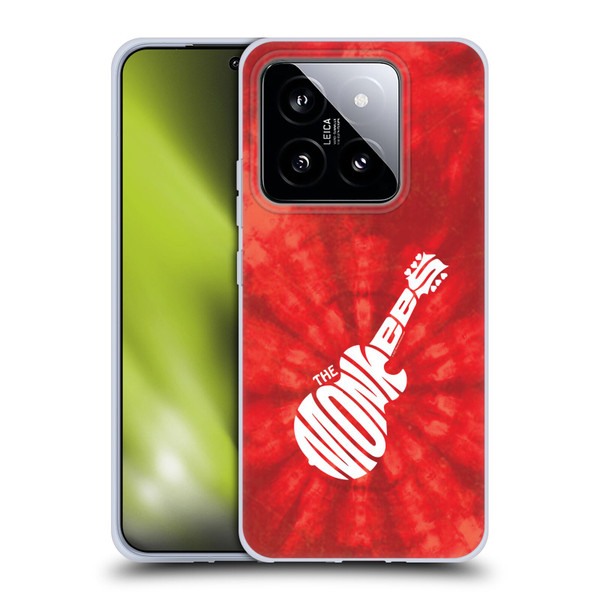 The Monkees Graphics Logo In Red Soft Gel Case for Xiaomi 14