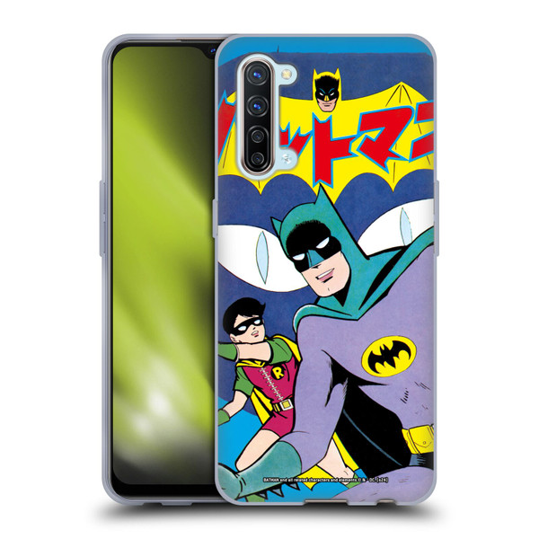 Batman DC Comics Bat-Manga! Comic Book Cover Soft Gel Case for OPPO Find X2 Lite 5G