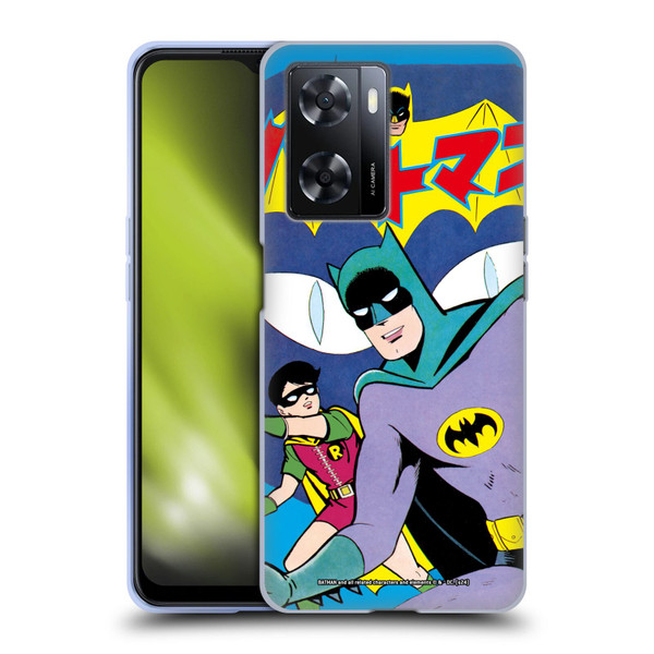Batman DC Comics Bat-Manga! Comic Book Cover Soft Gel Case for OPPO A57s