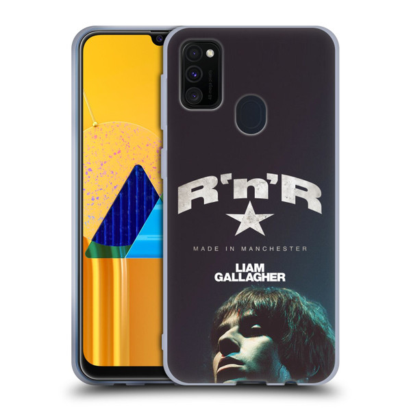 Liam Gallagher Graphics Rkid Soft Gel Case for Samsung Galaxy M30s (2019)/M21 (2020)