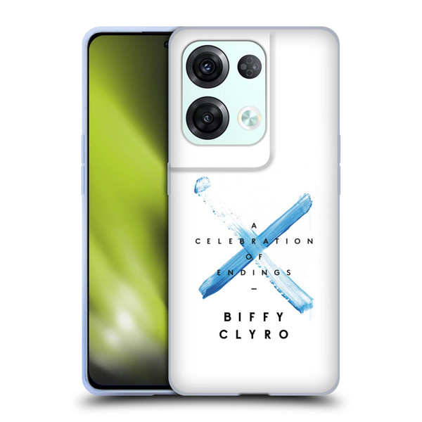 Biffy Clyro Graphics A Celebration Of Endings Soft Gel Case for OPPO Reno8 Pro