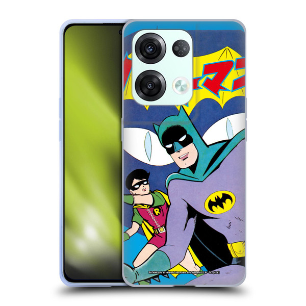 Batman DC Comics Bat-Manga! Comic Book Cover Soft Gel Case for OPPO Reno8 Pro