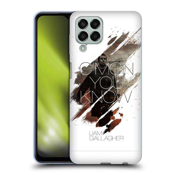 Liam Gallagher Graphics C'mon You Know Soft Gel Case for Samsung Galaxy M33 (2022)