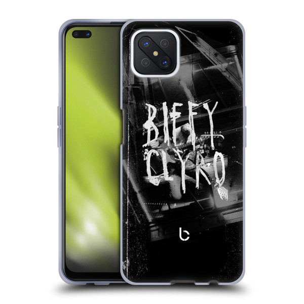 Biffy Clyro Graphics Black White Soft Gel Case for OPPO Reno4 Z 5G