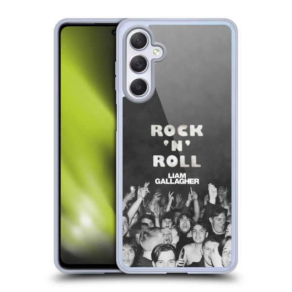 Liam Gallagher Graphics Album Cover Soft Gel Case for Samsung Galaxy M54 5G