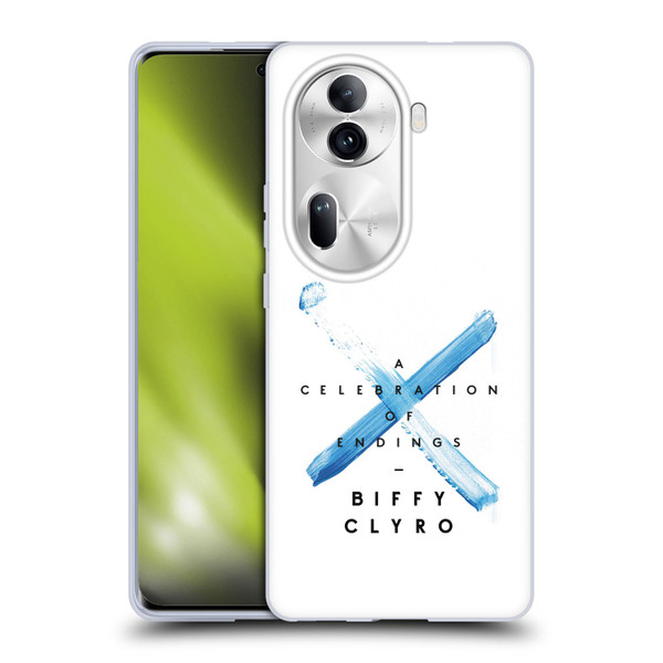 Biffy Clyro Graphics A Celebration Of Endings Soft Gel Case for OPPO Reno11 Pro