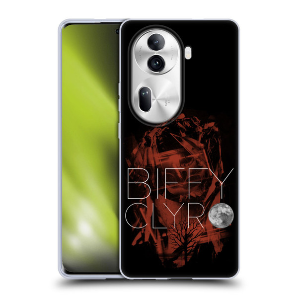 Biffy Clyro Graphics Red Soft Gel Case for OPPO Reno11 Pro