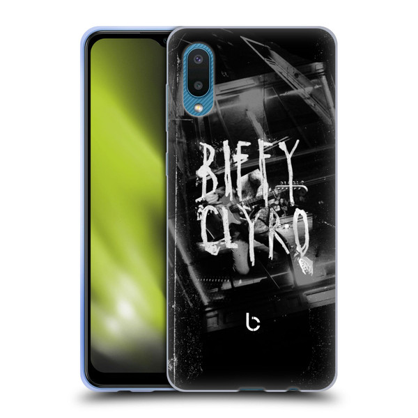 Biffy Clyro Graphics Black White Soft Gel Case for Samsung Galaxy A02/M02 (2021)