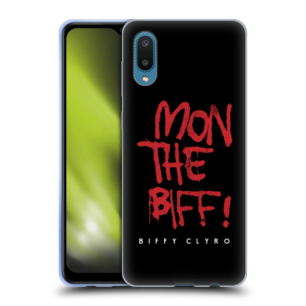 Biffy Clyro Graphics Mon The Biff Soft Gel Case for Samsung Galaxy A02/M02 (2021)