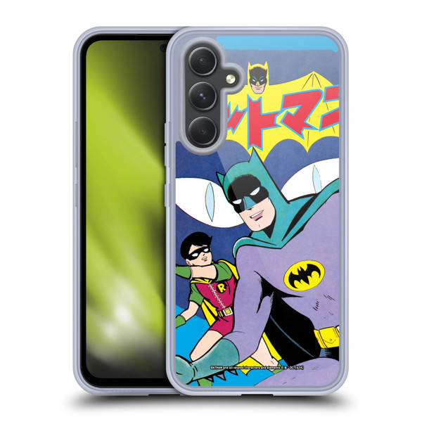 Batman DC Comics Bat-Manga! Comic Book Cover Soft Gel Case for Samsung Galaxy A54 5G