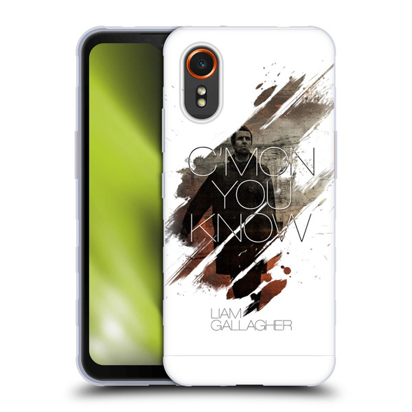 Liam Gallagher Graphics C'mon You Know Soft Gel Case for Samsung Galaxy Xcover7 5G