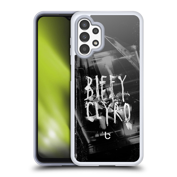 Biffy Clyro Graphics Black White Soft Gel Case for Samsung Galaxy A13 (2022)