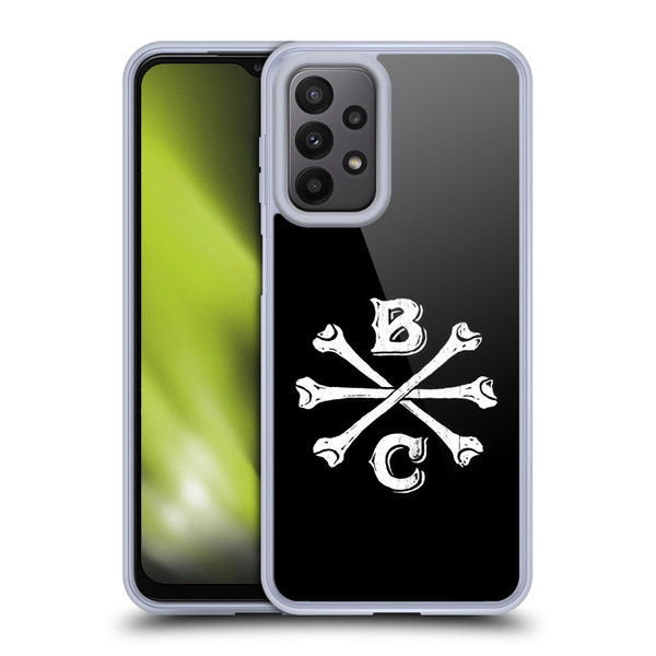 Biffy Clyro Graphics Bones Logo Soft Gel Case for Samsung Galaxy A23 / 5G (2022)