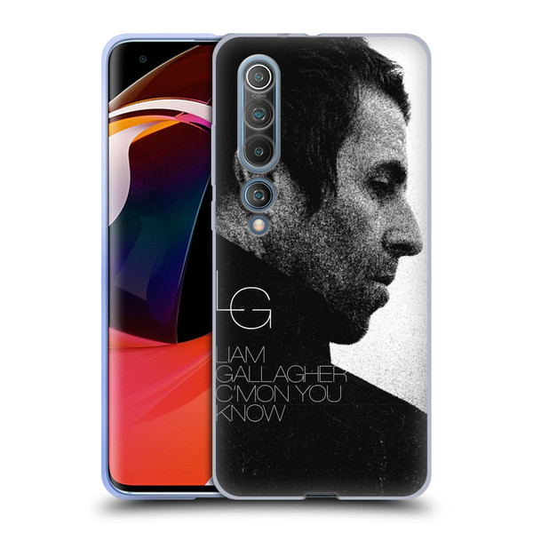 Liam Gallagher Graphics C'mon You Know Album Soft Gel Case for Xiaomi Mi 10 5G / Mi 10 Pro 5G