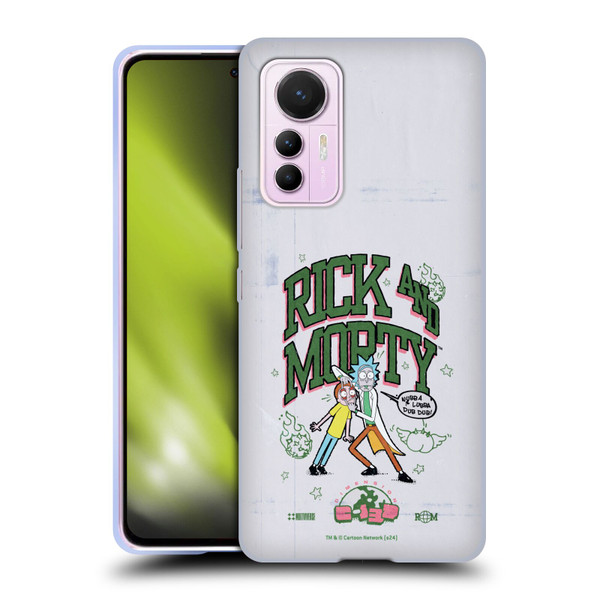 Rick And Morty Duo Graphics Wubb A Lubba Dub Dub Soft Gel Case for Xiaomi 12 Lite