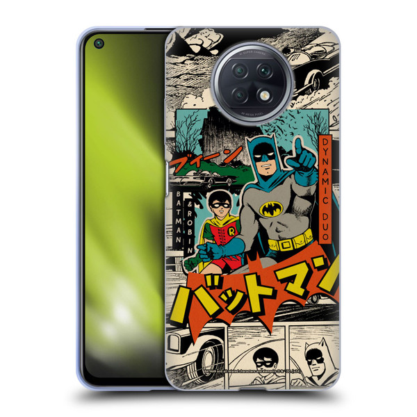 Batman DC Comics Bat-Manga! Collage Soft Gel Case for Xiaomi Redmi Note 9T 5G