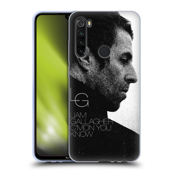 Liam Gallagher Graphics C'mon You Know Album Soft Gel Case for Xiaomi Redmi Note 8T