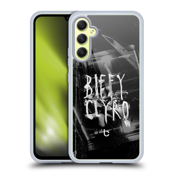 Biffy Clyro Graphics Black White Soft Gel Case for Samsung Galaxy A34 5G