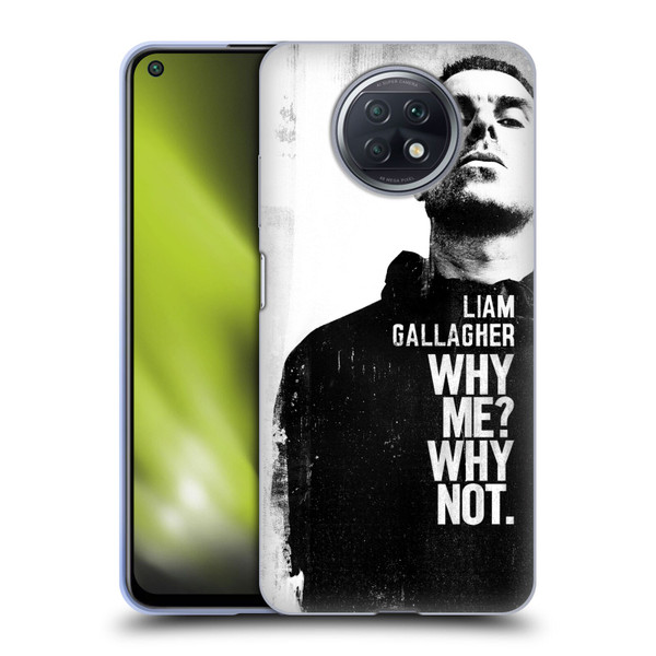 Liam Gallagher Graphics Why Me Soft Gel Case for Xiaomi Redmi Note 9T 5G