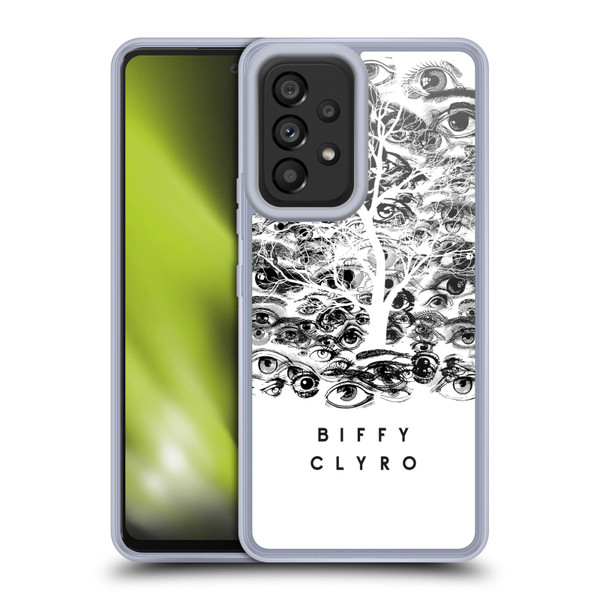 Biffy Clyro Graphics Eyes Soft Gel Case for Samsung Galaxy A53 5G (2022)