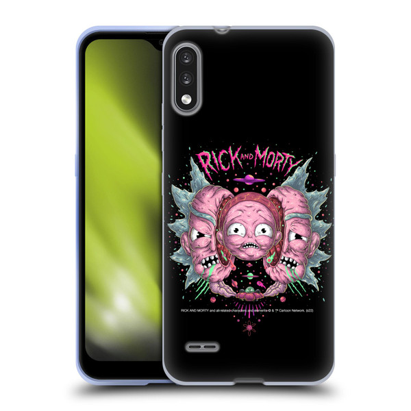 Rick And Morty Season 1 & 2 Graphics Intergalactic Escapades Soft Gel Case for LG K22