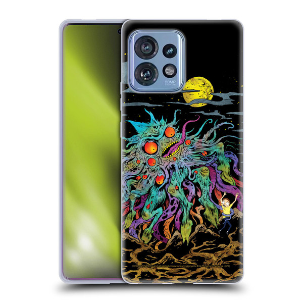 Rick And Morty Season 1 & 2 Graphics The Dunrick Horror Soft Gel Case for Motorola Moto Edge 40 Pro