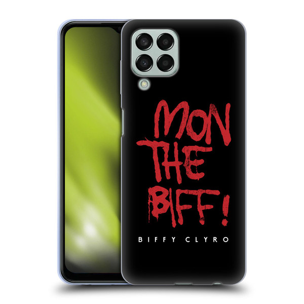 Biffy Clyro Graphics Mon The Biff Soft Gel Case for Samsung Galaxy M33 (2022)