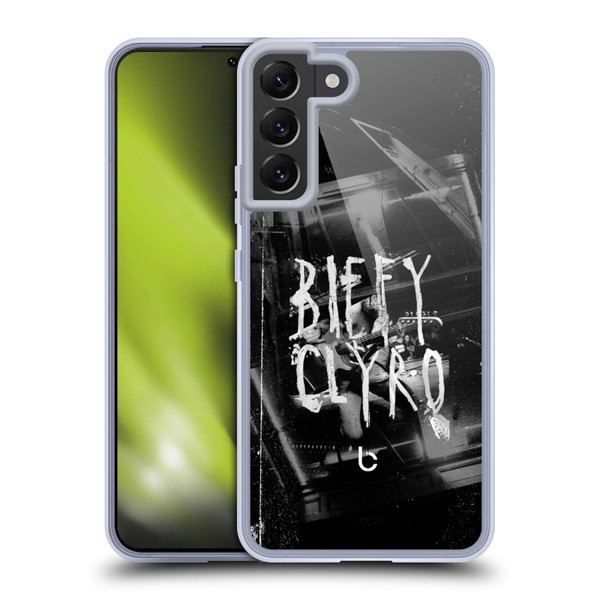 Biffy Clyro Graphics Black White Soft Gel Case for Samsung Galaxy S22+ 5G