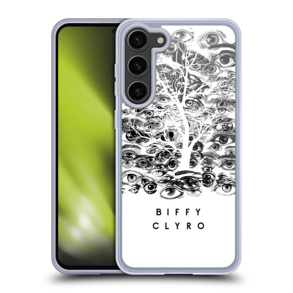Biffy Clyro Graphics Eyes Soft Gel Case for Samsung Galaxy S23+ 5G