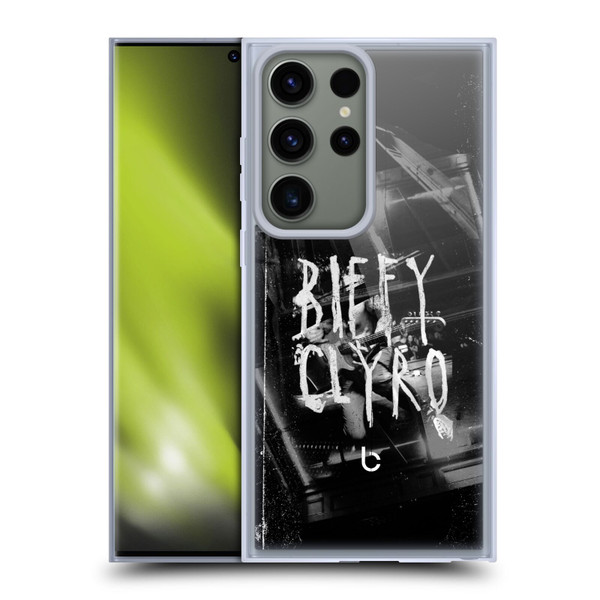Biffy Clyro Graphics Black White Soft Gel Case for Samsung Galaxy S23 Ultra 5G