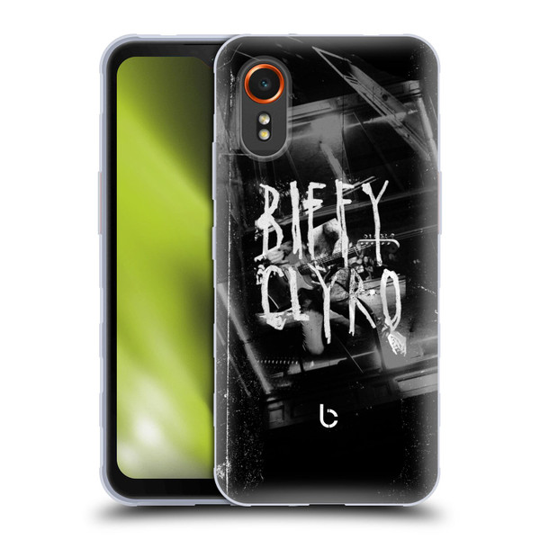 Biffy Clyro Graphics Black White Soft Gel Case for Samsung Galaxy Xcover7 5G