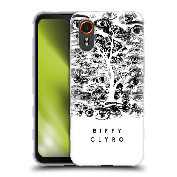 Biffy Clyro Graphics Eyes Soft Gel Case for Samsung Galaxy Xcover7 5G