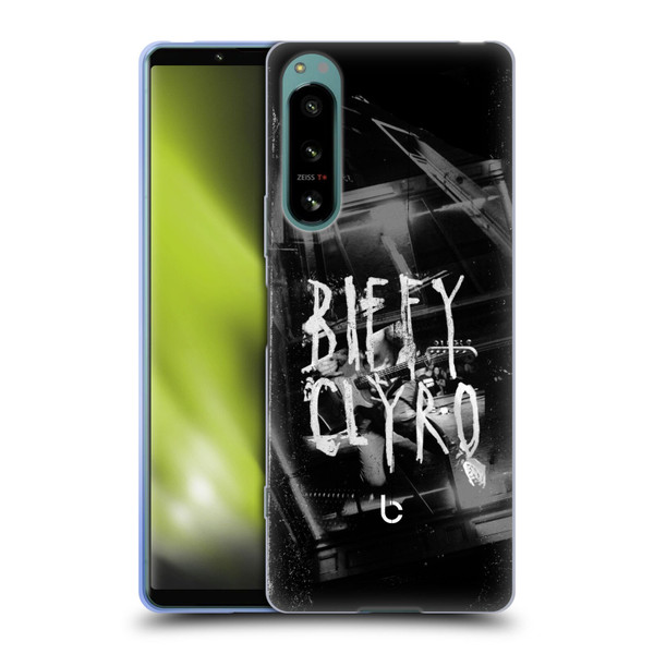 Biffy Clyro Graphics Black White Soft Gel Case for Sony Xperia 5 IV