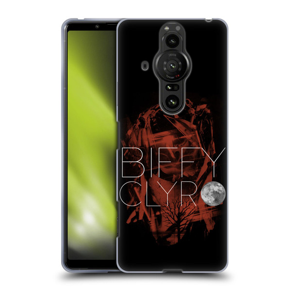 Biffy Clyro Graphics Red Soft Gel Case for Sony Xperia Pro-I
