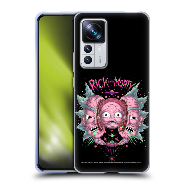 Rick And Morty Season 1 & 2 Graphics Intergalactic Escapades Soft Gel Case for Xiaomi 12T Pro
